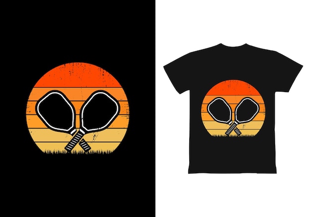 Pickleball t shirt design