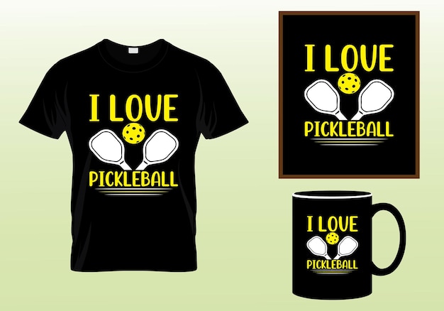 Pickleball tshirt design best pickleball t-shirt design paddle vector tshirt graphic design template