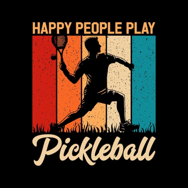 Pickleball tshirt design best pickleball tshirt design paddle vector tshirt graphic design template