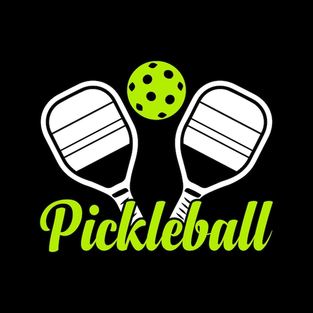 Pickleball tshirt design best pickleball tshirt design paddle vector tshirt graphic design template