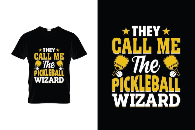 Pickleball Tshirt Design or Pickleball poster Design or Pickleball illustration