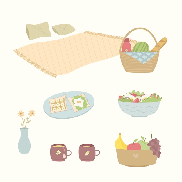 Picnic Illustration