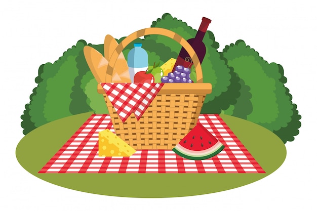 Picnic on park