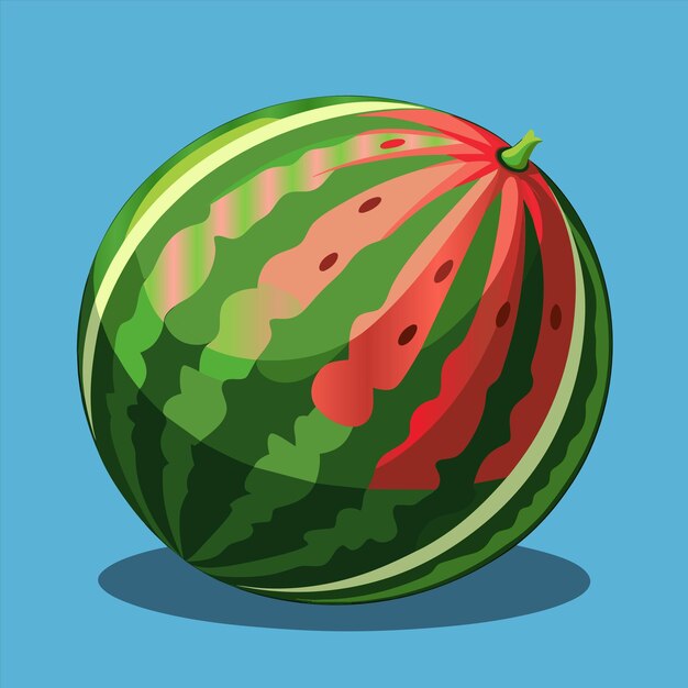 Vector a picture of a watermelon with the words quot watermelon quot on it