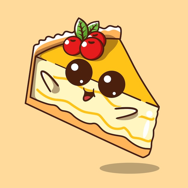 a piece of cheese cake