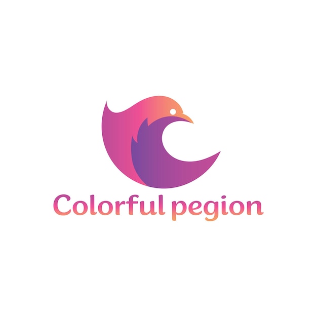 pigeon bird logo