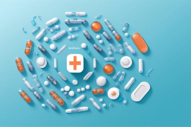 Pill Vectors for Healthcare Designs