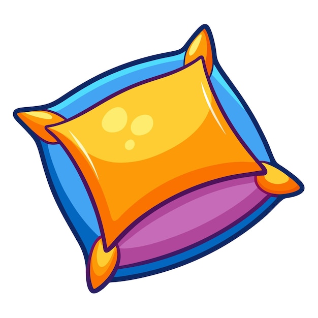 pillow clipart vector art and illustration