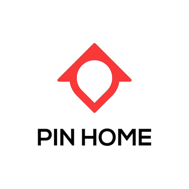 Pin Home Logo Design