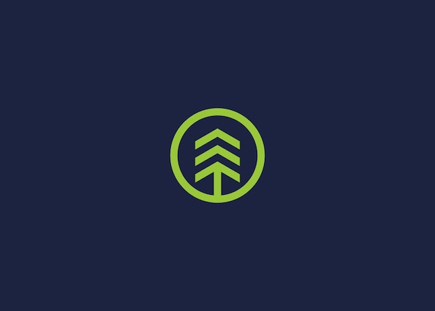 pine logo icon design vector design template inspiration