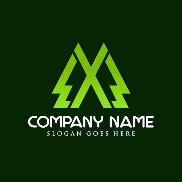 Pine tree logo design