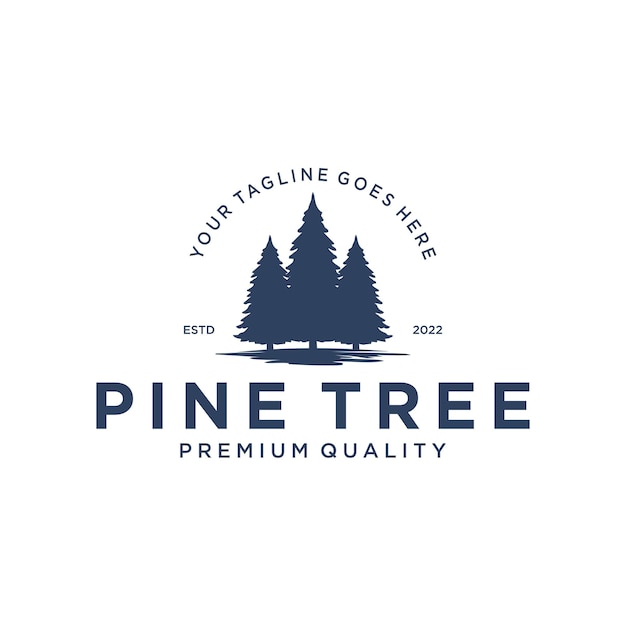 Pine Tree Logo Design