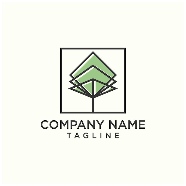 Pine Tree logo design