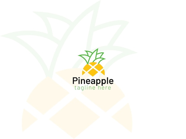 Pineapple logo design - Food logo design