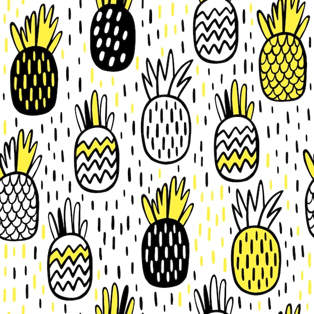 Pineapple pattern design