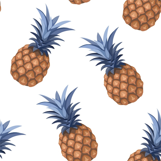 Pineapple pattern.  seamless pattern.