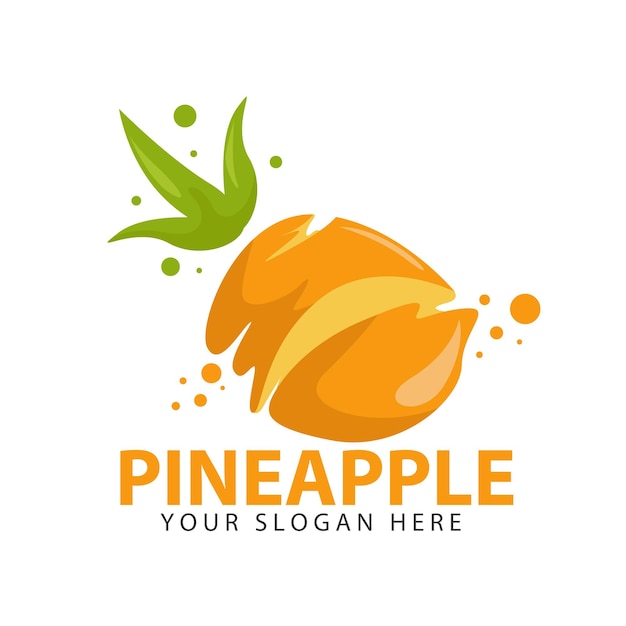 Pineapple Slice Logo Concept Vector Design Illustration Vector Templates of Symbols and Icons