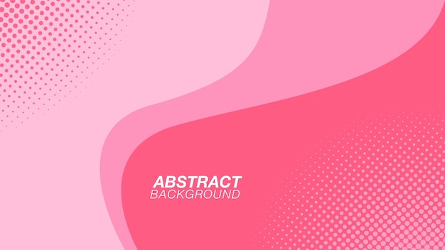 Pink Abstract Halftone Background