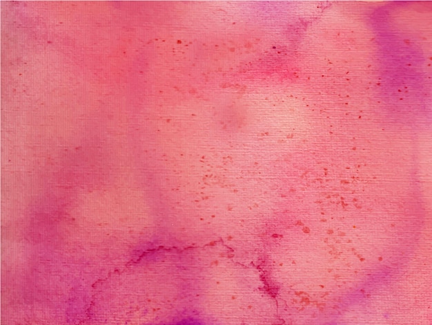 Pink abstract watercolor