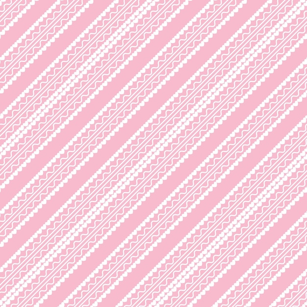 Pink background seamless pattern vector illustration. Design for love and relationship, valentine.