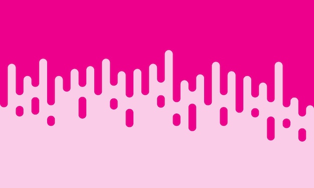 Pink background with rounded lines Vector illustration