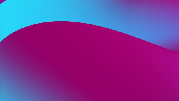 Pink and blue abstract wavy backdrop