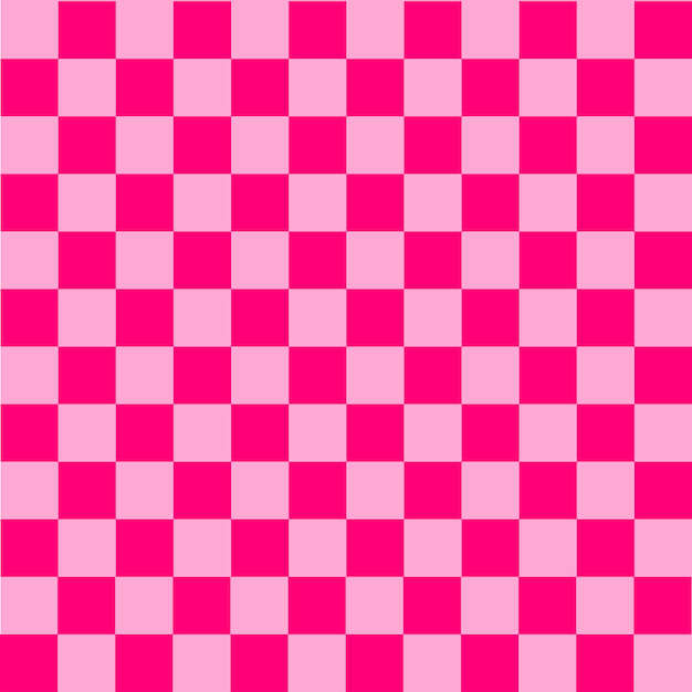 Pink checkered pattern background