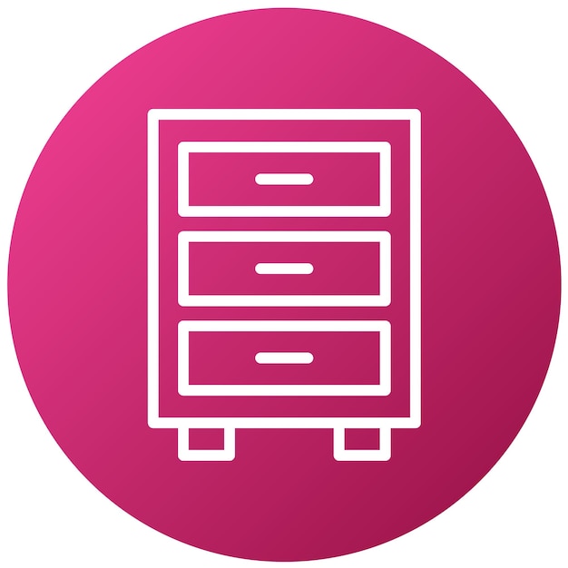 a pink desk drawer with a pink frame