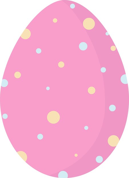 Pink easter egg