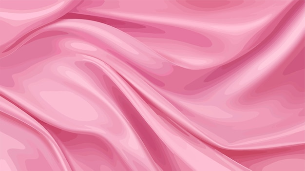 Vector pink fabric with a pink background