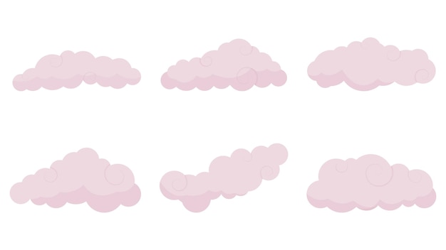 pink fluffy clouds kit