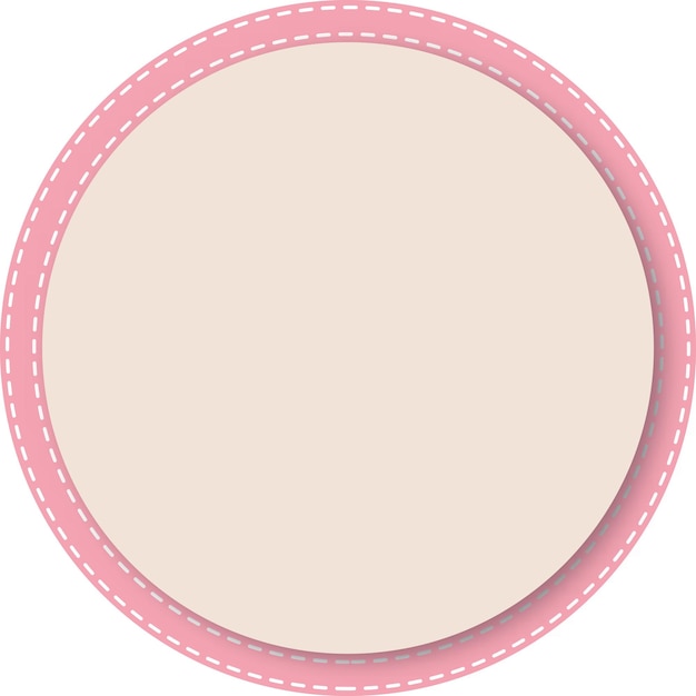 Pink Frame in Vintage Vector Illustration EPS10