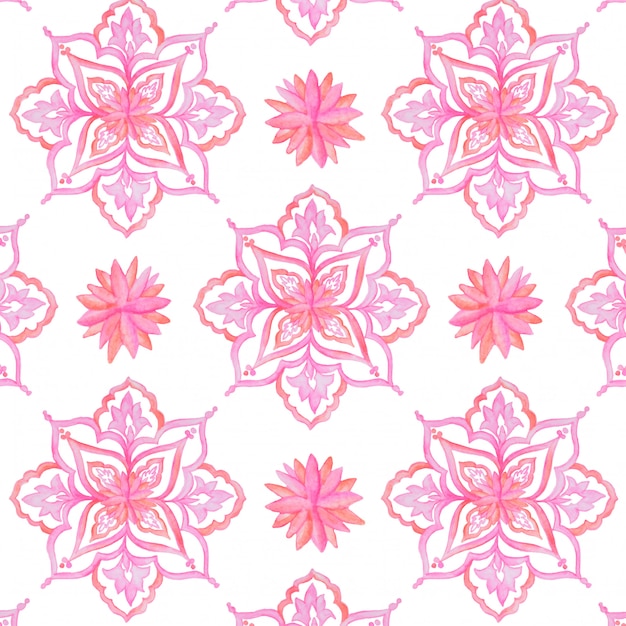 Pink geometric pattern design