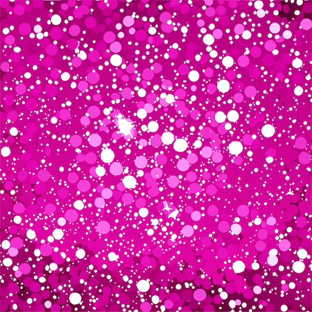 Vector pink glitter background