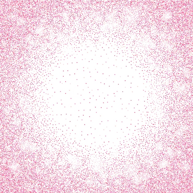 Vector pink glitter sparkle on a transparent background