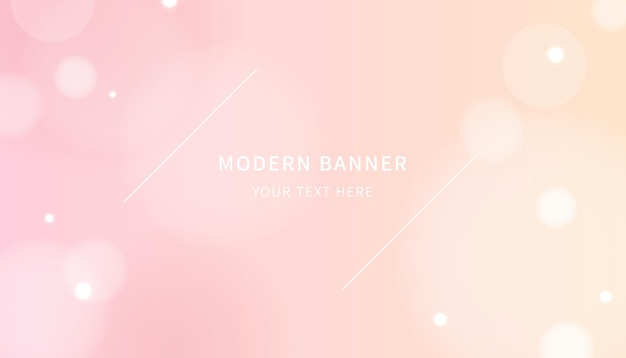 Pink gradient background with light spots