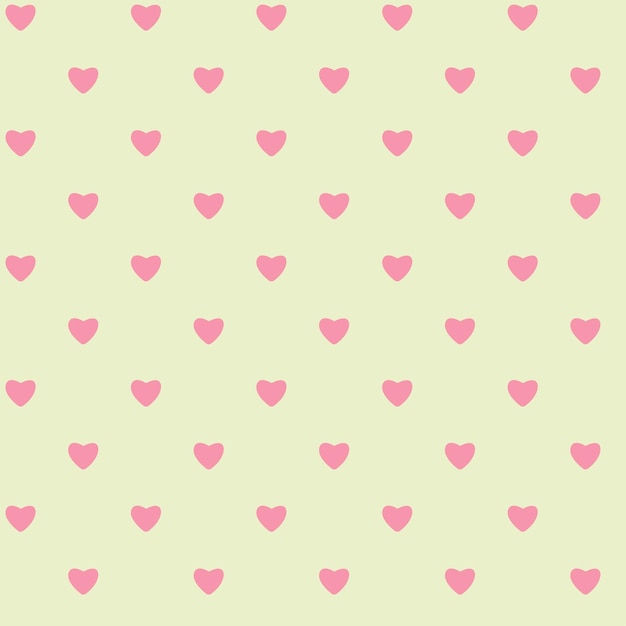 PINK HEART SEAMLESS COLOURFUL PATTERN