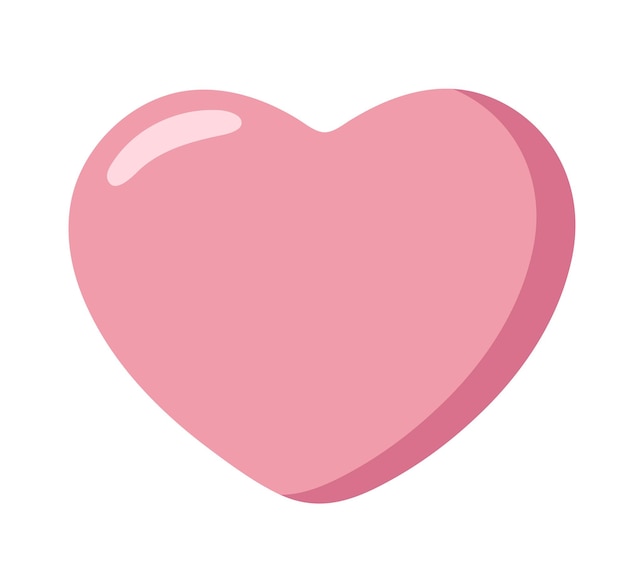 Pink heart for StValentines Day