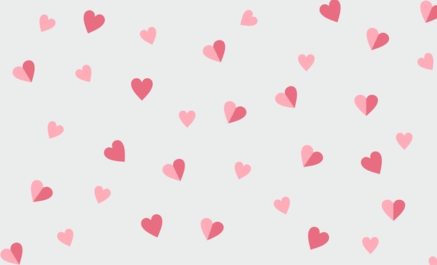 pink hearts background valentine background