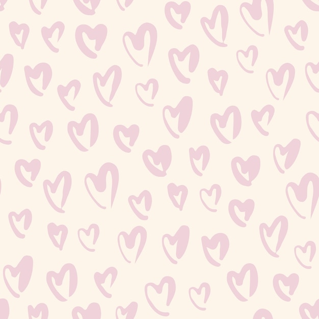 pink hearts with a pink background pattern