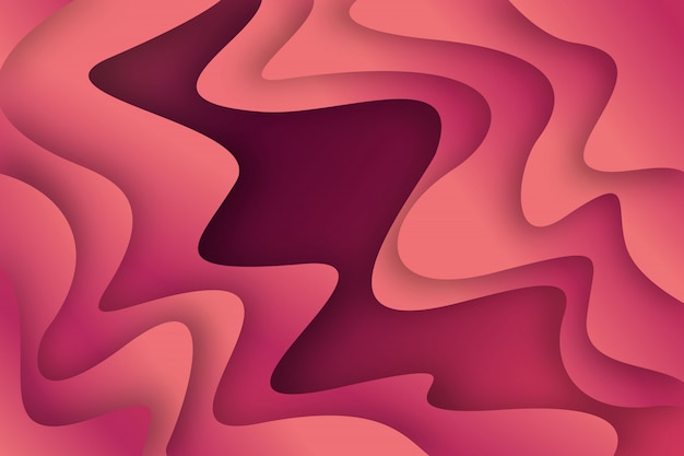 pink Paper Cut background