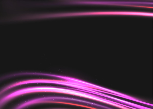 pink purple violet glowing lines background vector