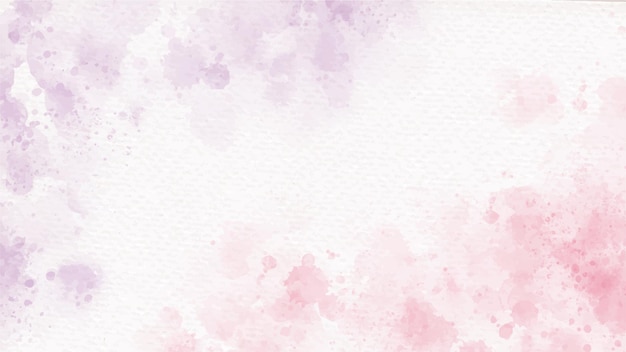 Pink and purple wet wash splash watercolor background