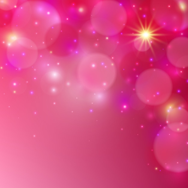 Pink shining background