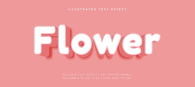 Pink Soft Elegant Text Style Font Effect