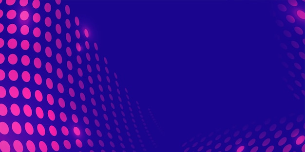 Pink and violet futuristic waves background Vector