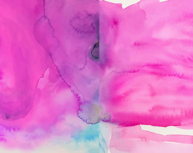 Pink watercolor abstract background