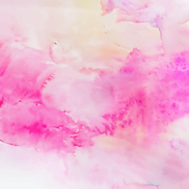 Pink watercolor abstract background