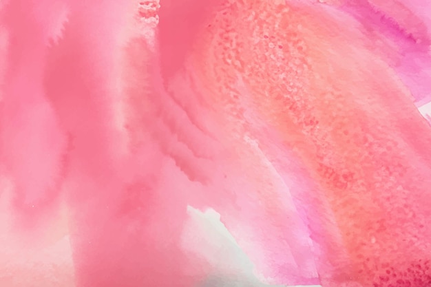 Pink watercolor abstract background