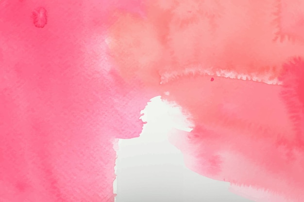 Pink watercolor abstract background